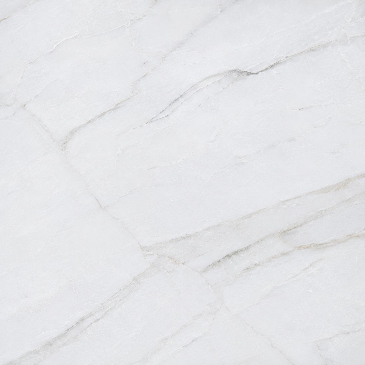 Amostra de quartzito Branco Superiore com veios sutis